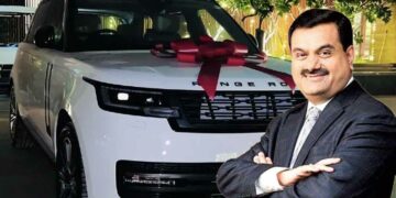 gautam adani new range rover lwb