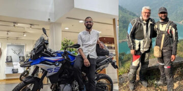 Superstar Ajith Kumar Gifts BMW F 850 GS To Fellow Rider