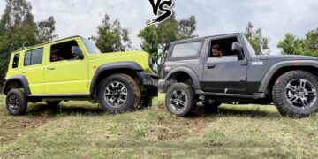 Mahindra Thar vs Maruti Jimny 5-door Comparison