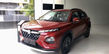 maruti fronx front three quarters