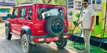 Maruti Jimny 5-door Mileage Test