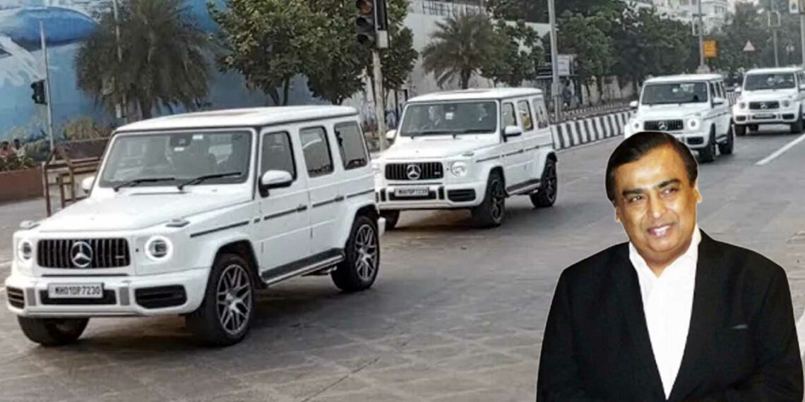 mukesh ambani mercedes g-wagon