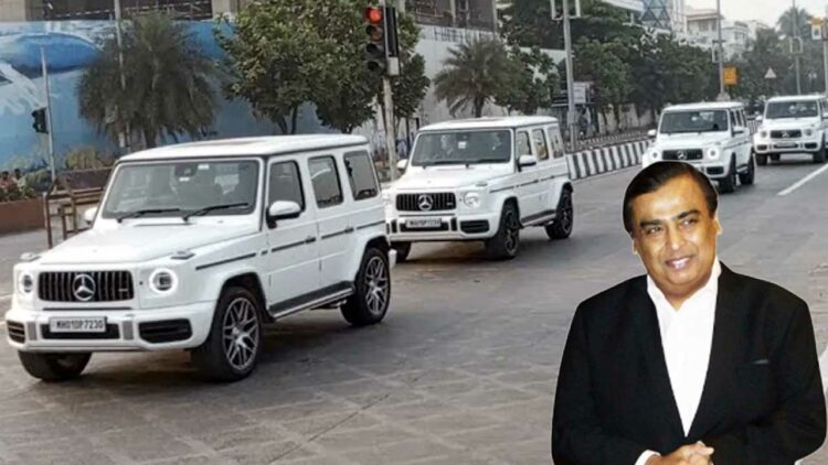 Mukesh Ambani Mercedes G wagon