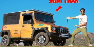 Solar Electric Mini Mahindra Thar 4x4