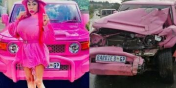 South African Barbie Car Accident