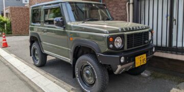 Suzuki Jimny with Land Rover Defender Fascia