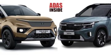 tata nexon kia seltos facelift adas