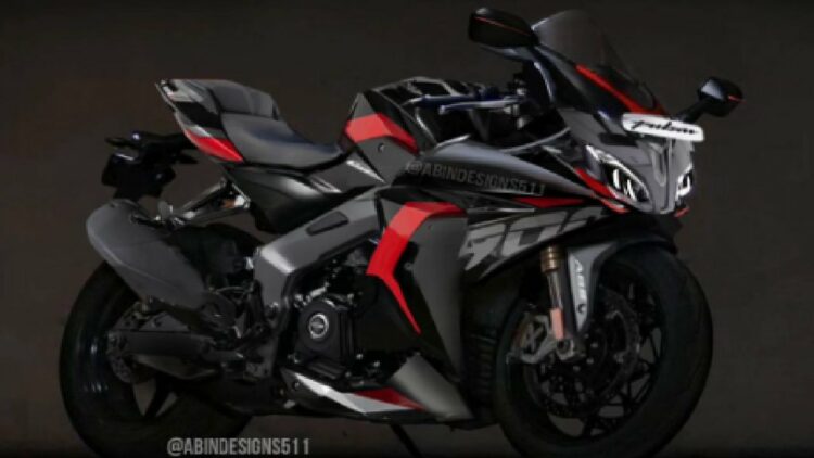 Bajaj Pulsar Rs400 Rendering