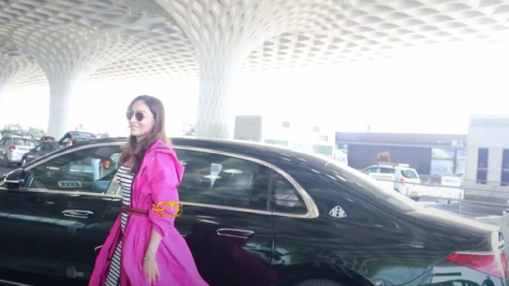 Kushali Kumar in Her Mercedes Maybach S580