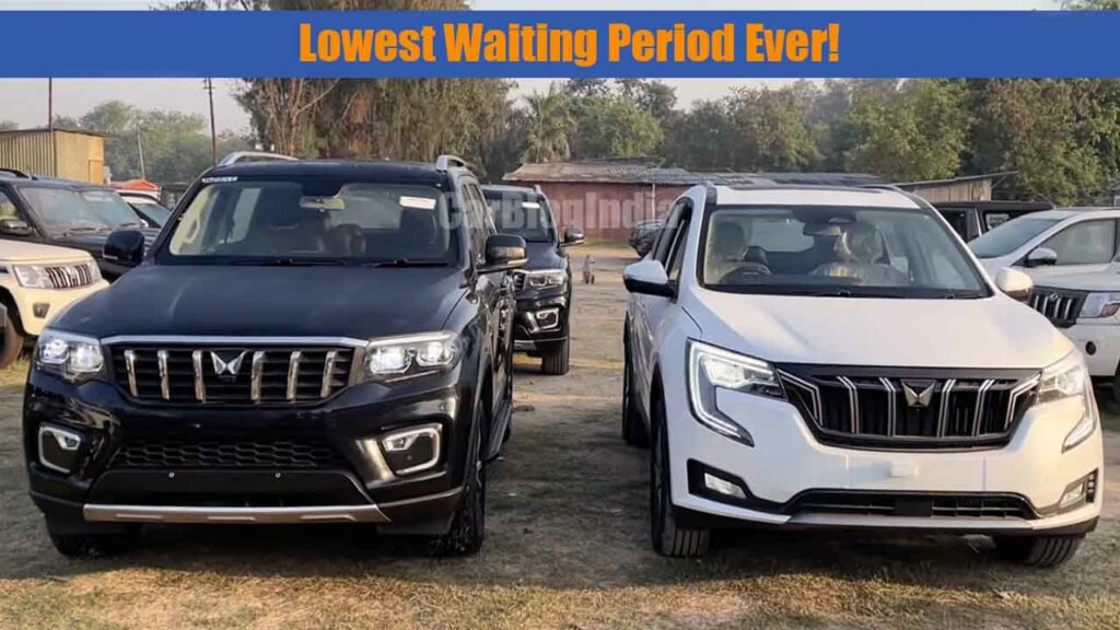 Mahindra XUV700 And Scorpio N Waiting Period Reduces – Official Figures ...