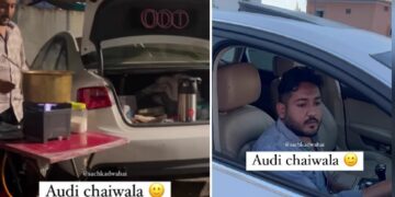 Man Selling Tea in Audi Audichaiwala