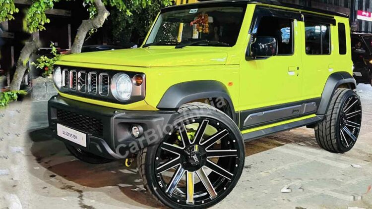 Maruti Jimny 22 inch Aftermarket Alloys