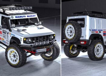 Maruti Jimny Dakar Rally