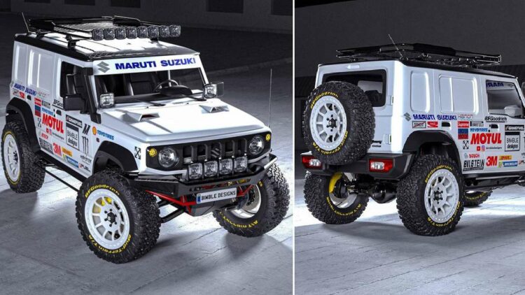 Maruti Jimny Dakar Rally