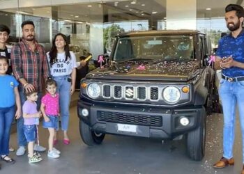 new maruti jimny first delivery