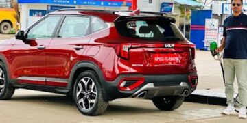 2023 Kia Seltos Facelift Mileage Test