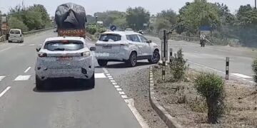 2023 tata harrier safari testing