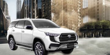 2024 Toyots Fortuner Imagined