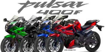 Bajaj Pulsar 400F from 220F