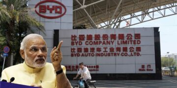 byd production plant india narendra modi