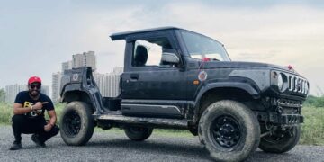 cut maruti jimny with owner