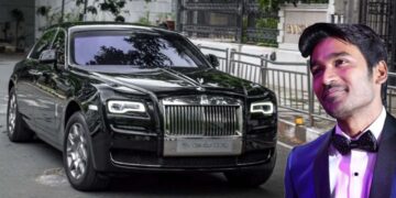 dhanush rolls royce phantom