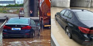 g30 bmw 5-series water damage rs 40 lakh bill