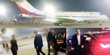 gautam adani bmw 7 series private plane