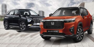 honda elevate vs hyundai creta comparison