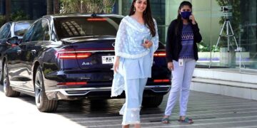 kiara advani audi a8 l