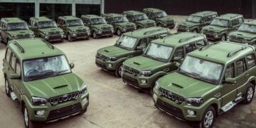 Mahindra Scorpio Classic Indian Army