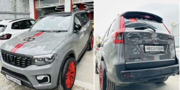 Mahindra Scorpio N Nardo Grey Wrap