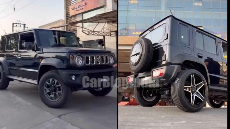 Maruti Jimny with 20 inch Alloys