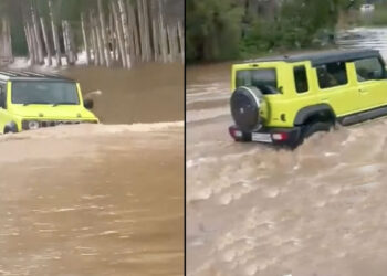 maruti jimny delhi floods