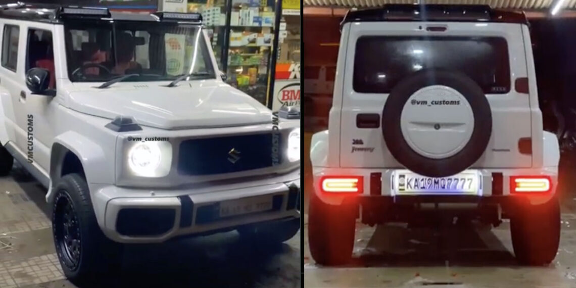 Maruti Jimnt to Mercedes G-Wagon Conversion