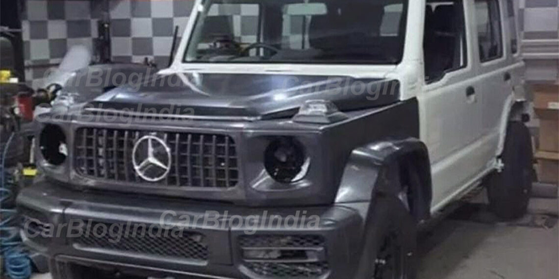 Maruti Jimny Converted to Mercedes G63 AMG