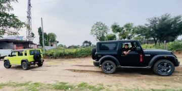 maruti jimny vs mahindra thar tug of war