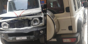 maruti suzuki jimny first accident