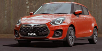 maruti swift-based toyota swirl front