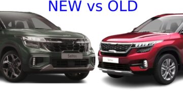 New Kia Seltos vs Old Model Price Specs Features Comparison