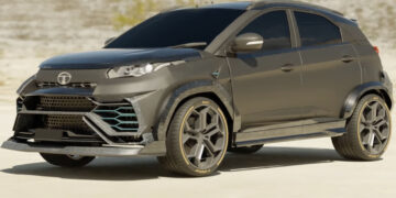 tata nexon lamborghini urus bodykit