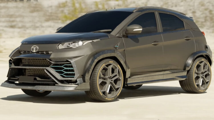 Tata Nexon Lamborghini Urus Bodykit