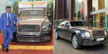 Most Expensive Car India Bentley Mulsanne EWB Left