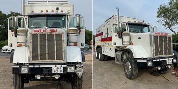 Oil India Ltd's Peterbilt Wireline Truck