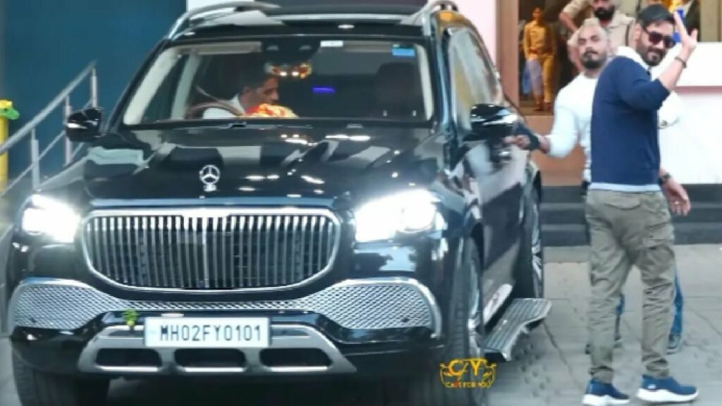 Ajay Devgn with Mercedes Maybach Gls600