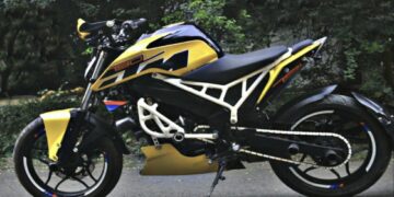 bajaj pulsar ns200 modified ktm 390 duke