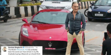 gautam singhania maserati mc20 worst car