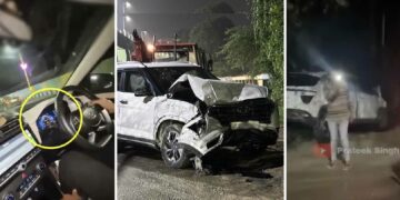 hyundai creta youngsters crash