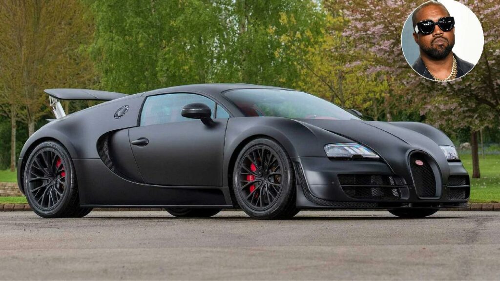 Bugatti Veyron of Kanye West