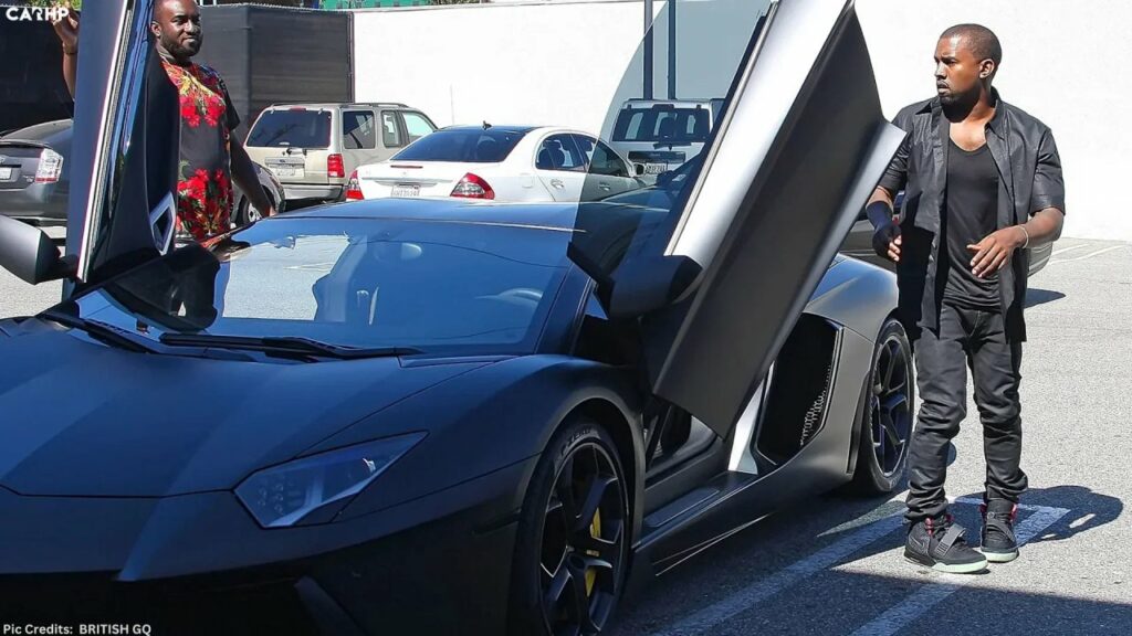 Lamborghini Aventador of Kanye West